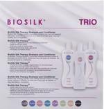 Tratamiento Biosilk Silk Therapy Trio, sin enjuague, 620 ml: Suaviza.