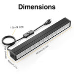 Luces Negras LED Onforu 27W Pack 4