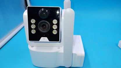 Cámara De Seguridad Inalámbrica Solar Ptz 4mp 360 Para Exter