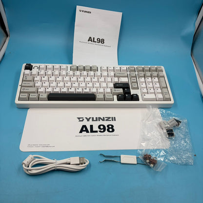 YUNZII AL98 Teclado Mecánico RGB Bluetooth 2.4G