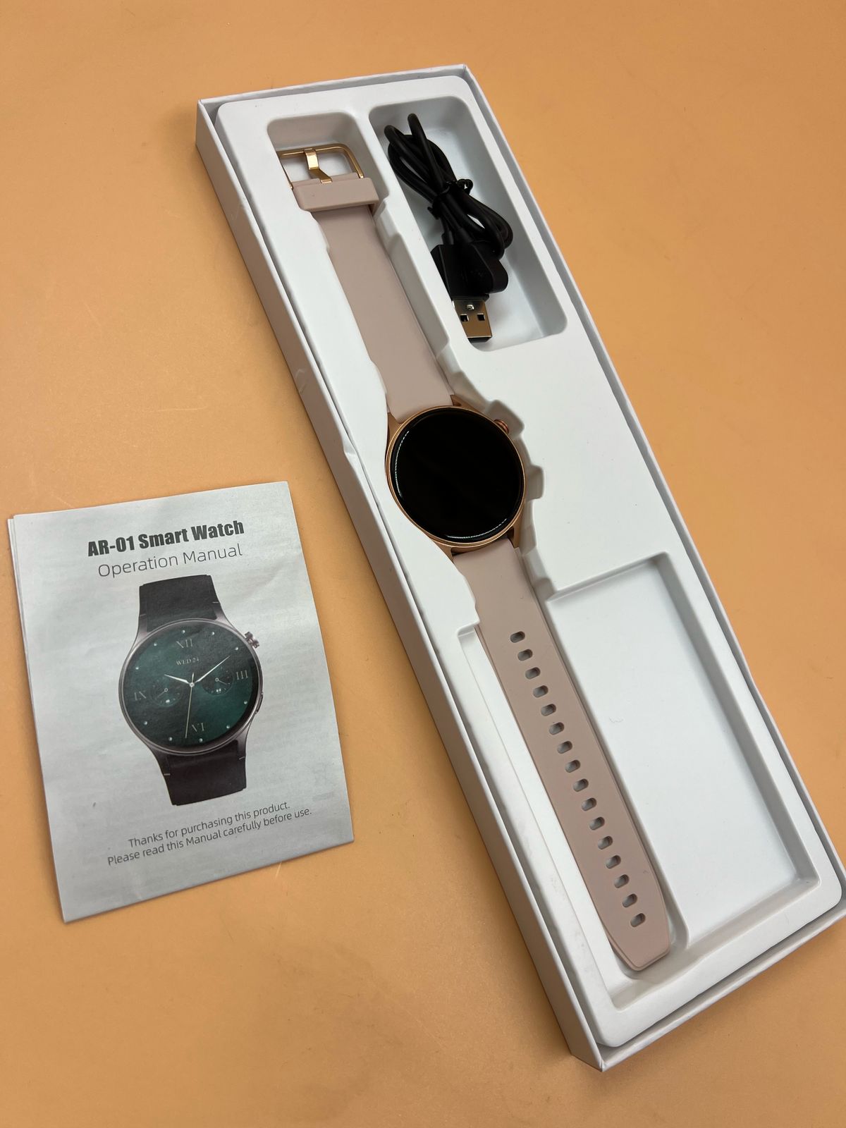 Reloj Inteligente Ar-01 1.32'' diseño elegante