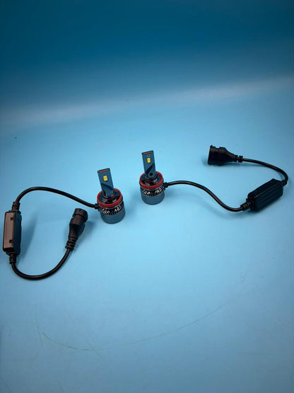 Sistema de iluminación LED para faros delanteros de 2 LED H11