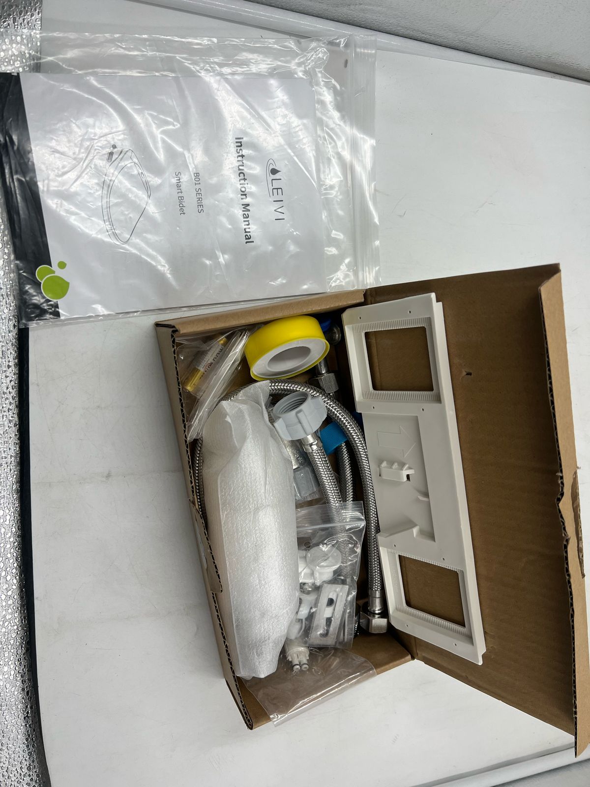 LEIVI - Asiento de inodoro con bidé eléctrico inteligente