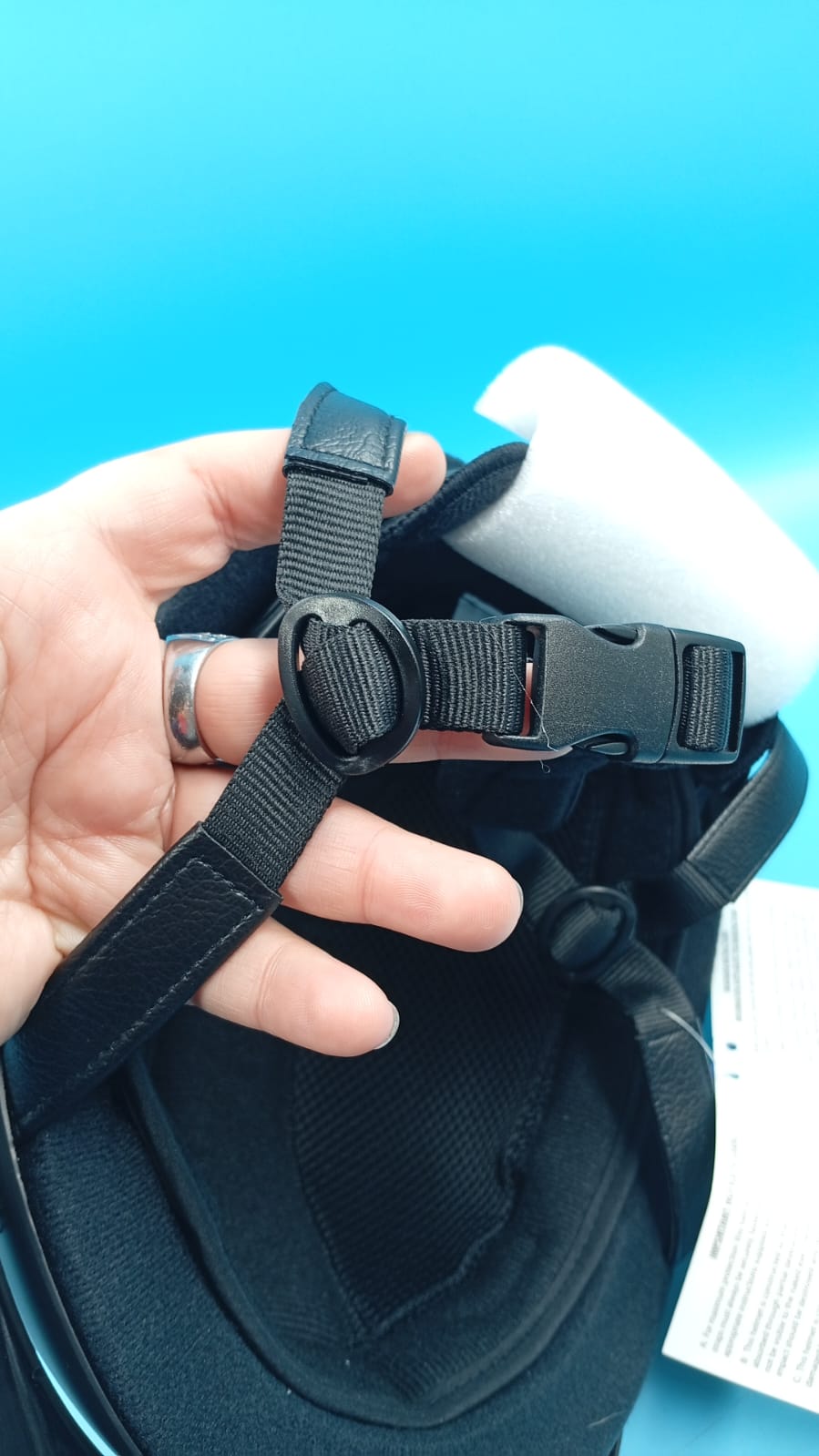 Casco ecuestre Deluxe Schooler, talla XS-S, certificado SEI.