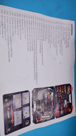 Kit de herramientas Kingtool de 325 piezas, reparación para el hogar.