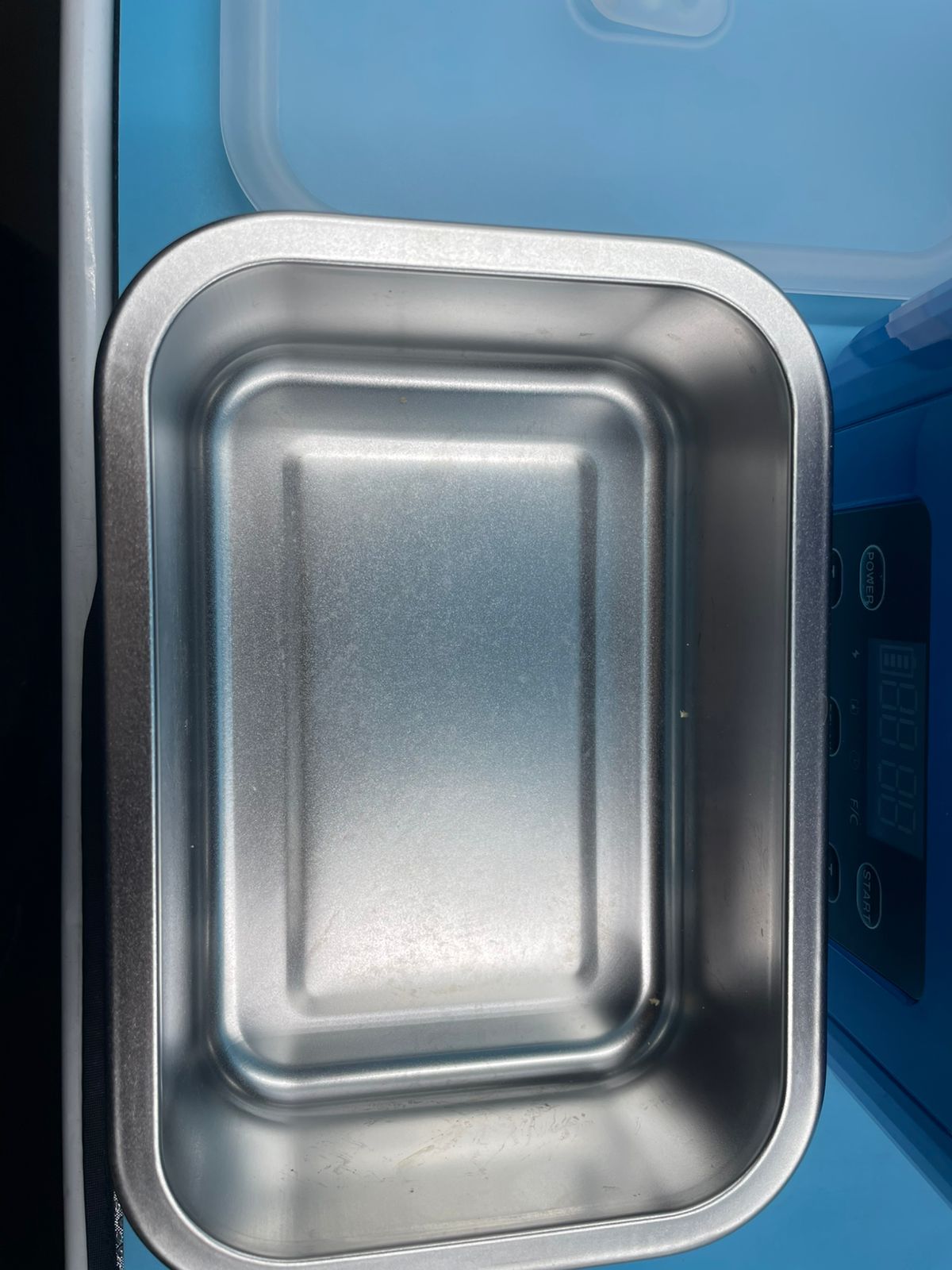 Caja de almuerzo eléctrica inalámbrica - Azul.