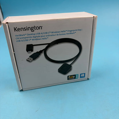Llave de identificación Kensington huella dactilar USB-A y C