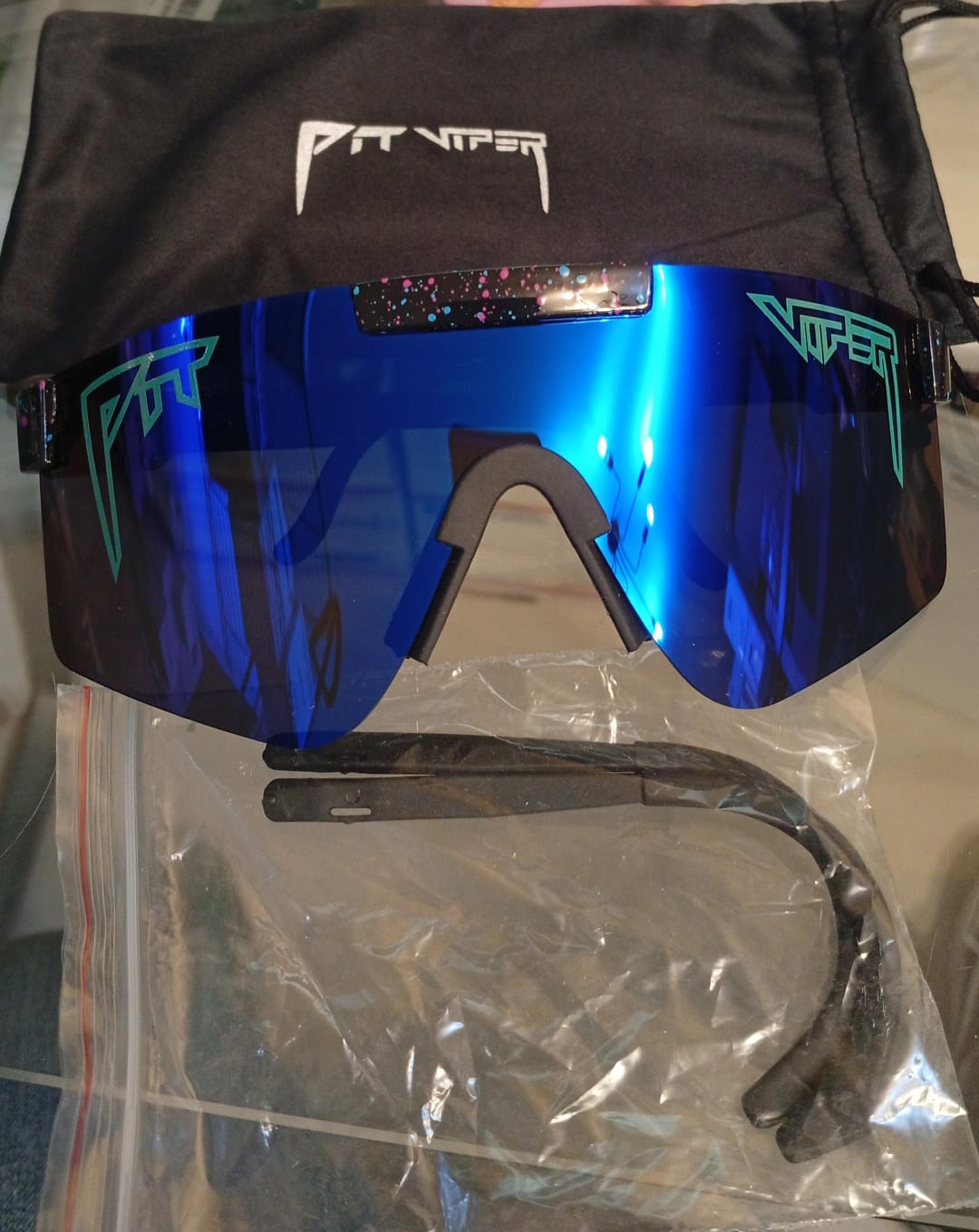 Gafas de sol Pit Viper, polarizadas, Protección: 100%(DETALLE)
