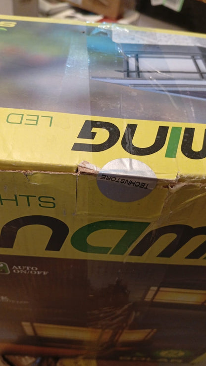 Kit de 8 luces solares para exteriores, luz de llama parpadeante.