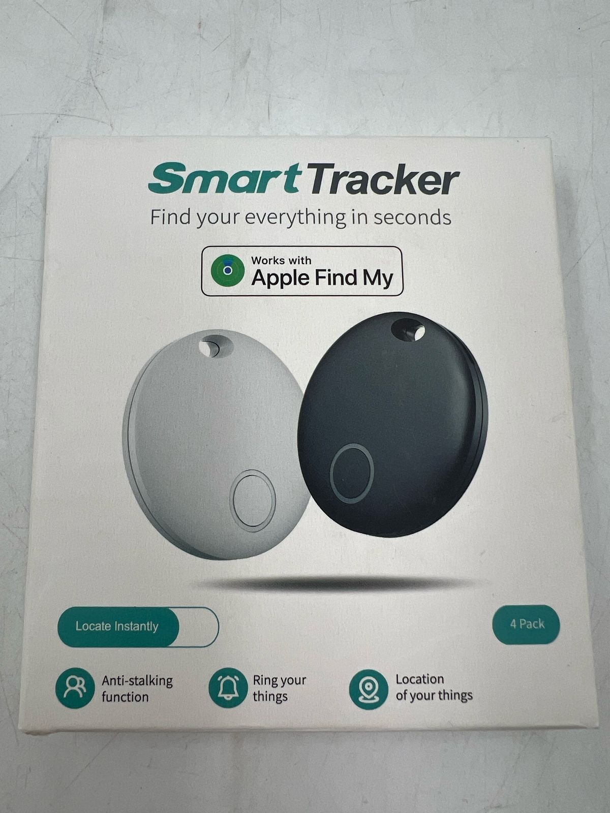 Rastreador de artículos IP67 compatible solo iOS