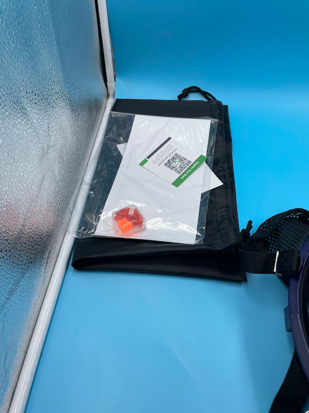 AirGearPro G-750 Respirador Máscara facial completa con filtros A1P2 anti-gas.