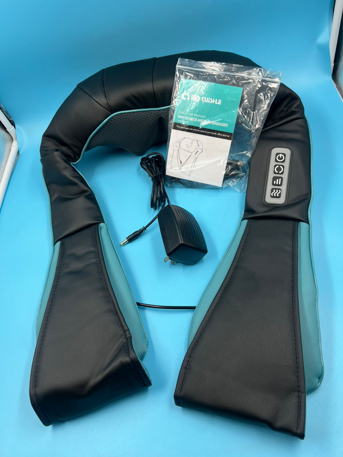 Mo Cuishle Shiatsu Masajeador de espalda y cuello con calor