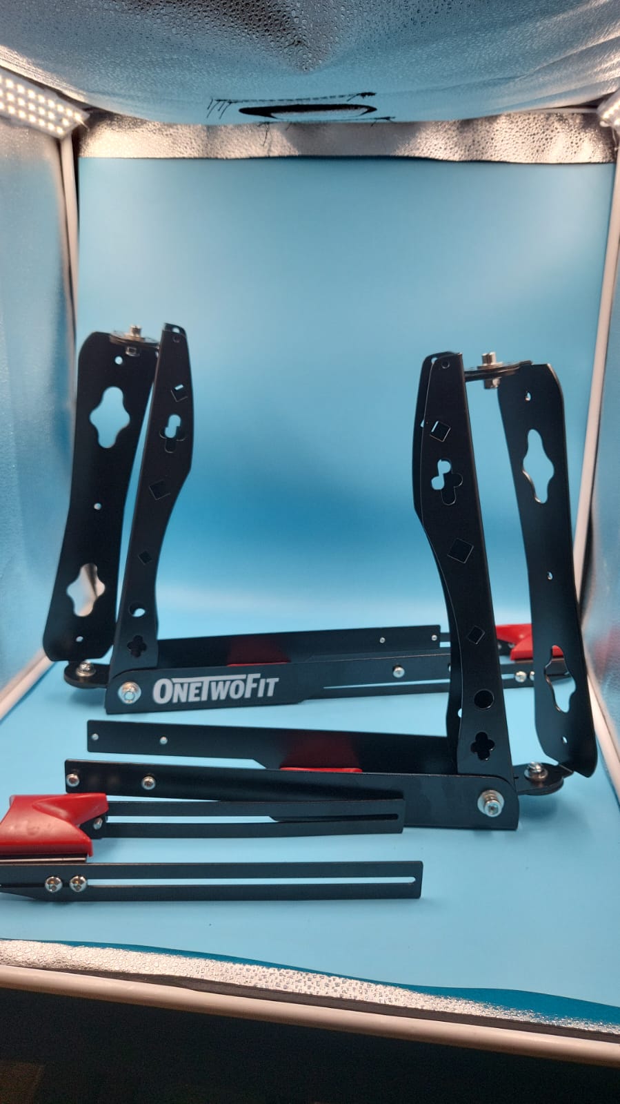 Soportes de pared pivotante para bicicletas ONETWOFIT, 2 UNIDADES