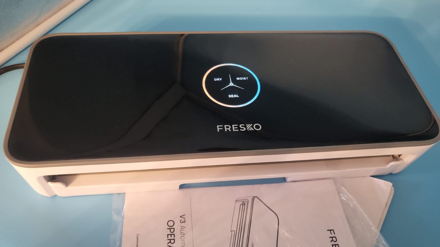 Selladora al vacío automática FRESKO para alimentos, USADO.