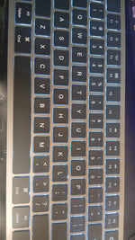 Teclado ProtoArc K100-A inalámbrico retroiluminado para Mac, Bluetooth