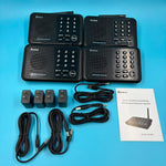 Intercomunicador QNIGLO LD666 Inalámbrico 4 Unidades