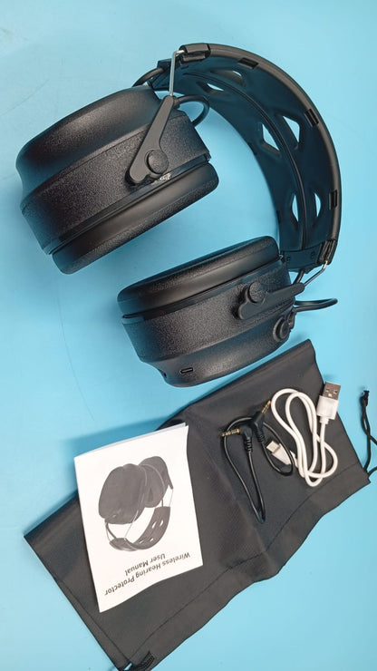 Auriculares BJKing con Bluetooth 5.4 y protección auditiva, recargables.