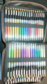 Bolígrafos de gel retráctiles, ZSCM de 100 colores, punta fina 0.039 in.