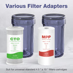 Sistema de filtración de agua para toda la casa SimPure DB10C-2 de 5 micrones,
