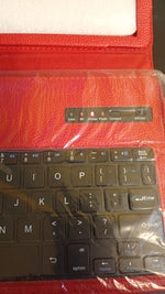 Funda/teclado para Samsung Galaxy Tab A10, T510/T515, piel plegable.