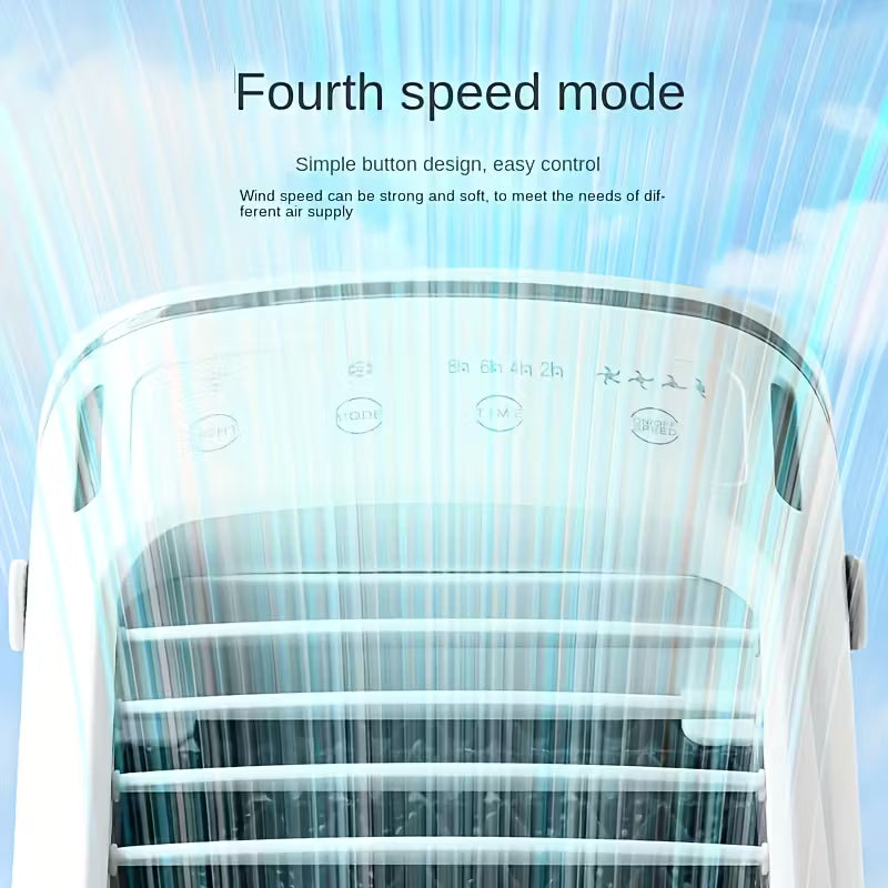 Mini Aire Portátil Ventilación 4 Velocidades Silencioso (USADO)