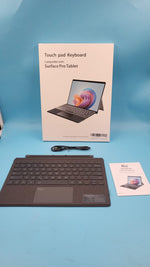 Teclado Bluetooth Rii para Surface Pro 8/9/X con Touchpad