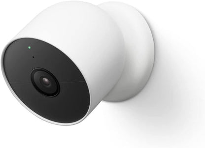 Cámara Google Nest CAM con batería para ext e int. Caja abierta