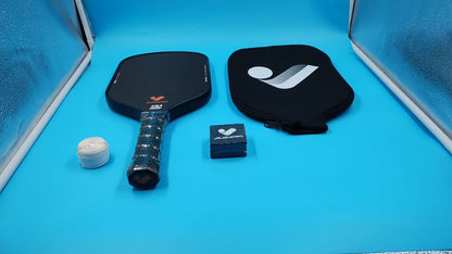 Pala de Padel Jojolemon, fibra de carbono, núcleo de polímero Shark Power.