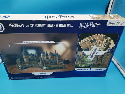 Construcción 4D, Castillo Rompecabezas 3D Harry Potter Castillo Hogwarts Deluxe