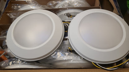 Luces LED  5/6" de disco de techo regulables, 2700 K-6000 K Amico