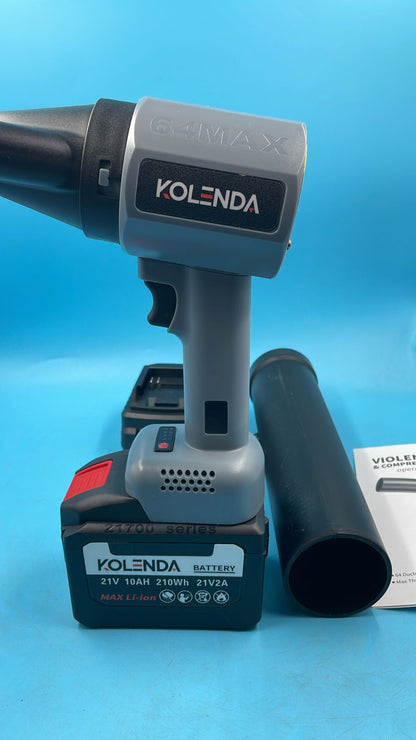 Soplador De Mano Inalámbrico 1800 g y 335 MPH