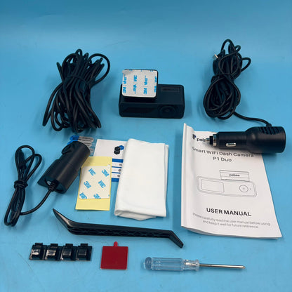 Dash Cam Pelsee P1 Duo 4K Delantera y Trasera WiFi (USADO)