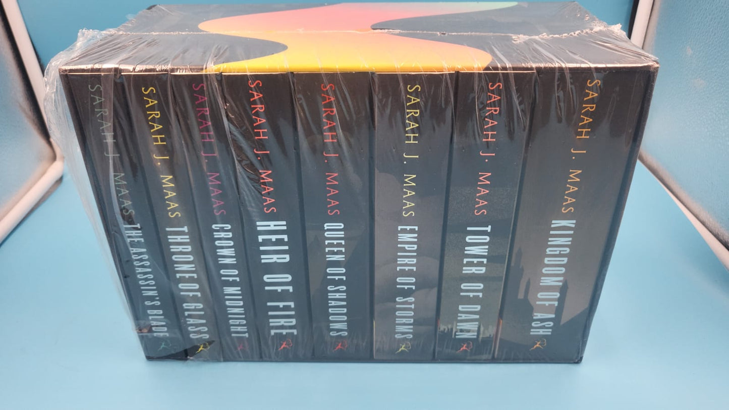 Throne of Glass BOX SET , Sarah J Maas. Ingles.