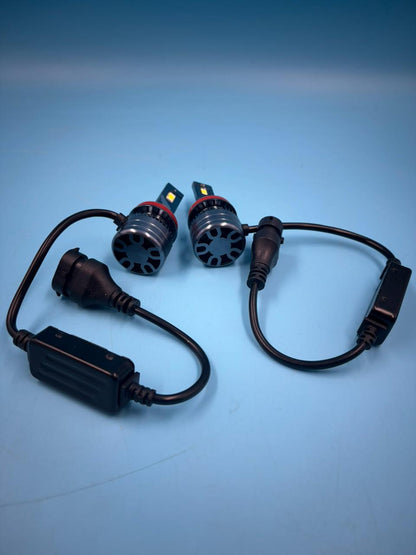 Sistema de iluminación LED para faros delanteros de 2 LED H11