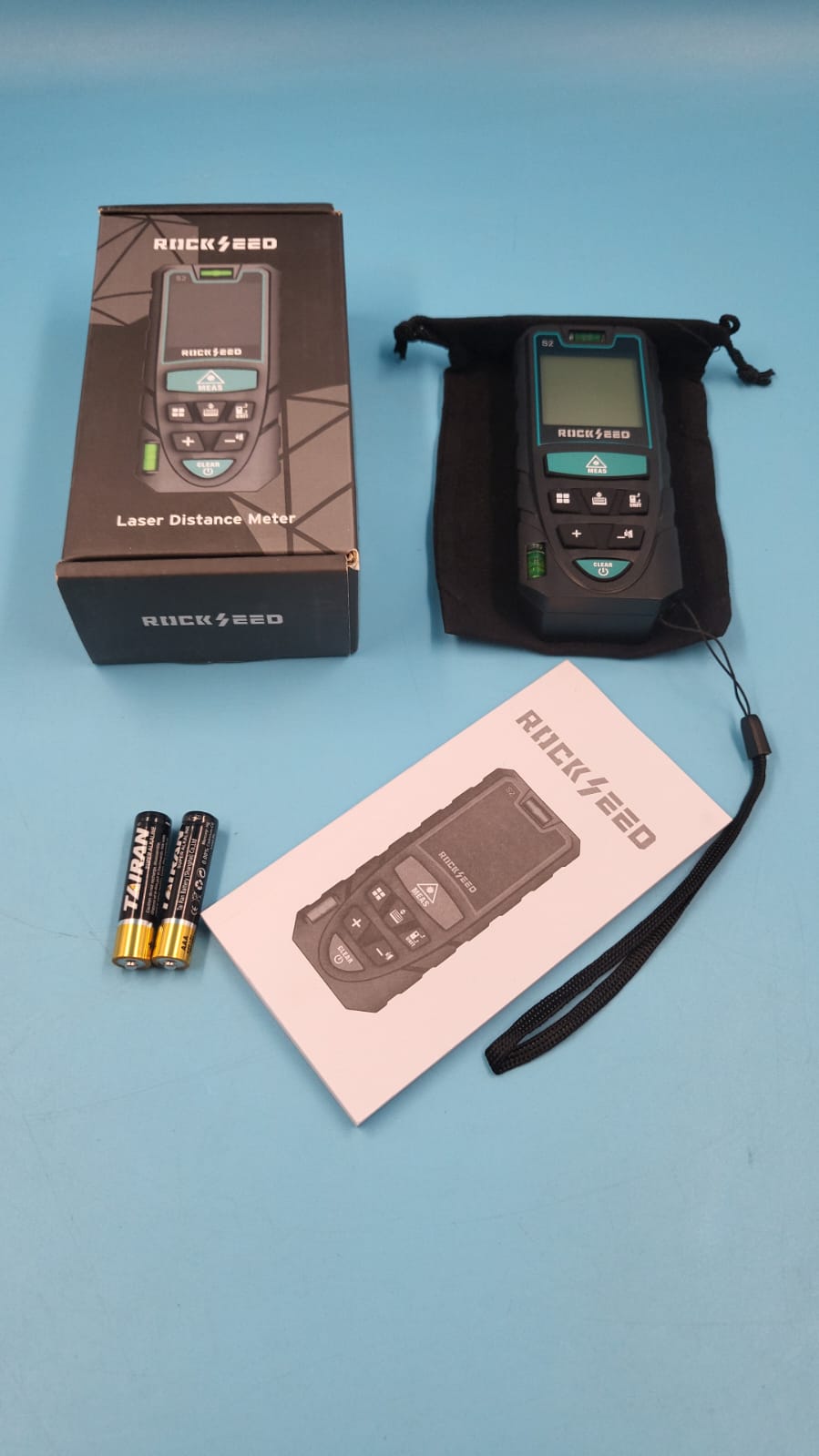 RockSeed Medidor Láser 50M, Medidor de Distancia Láser Digital