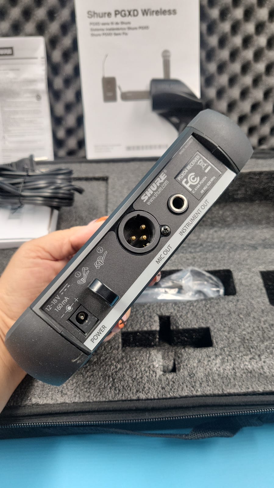 Microfono Shure Sm58 Inalambrico Pgxd24 Sm58 USADO