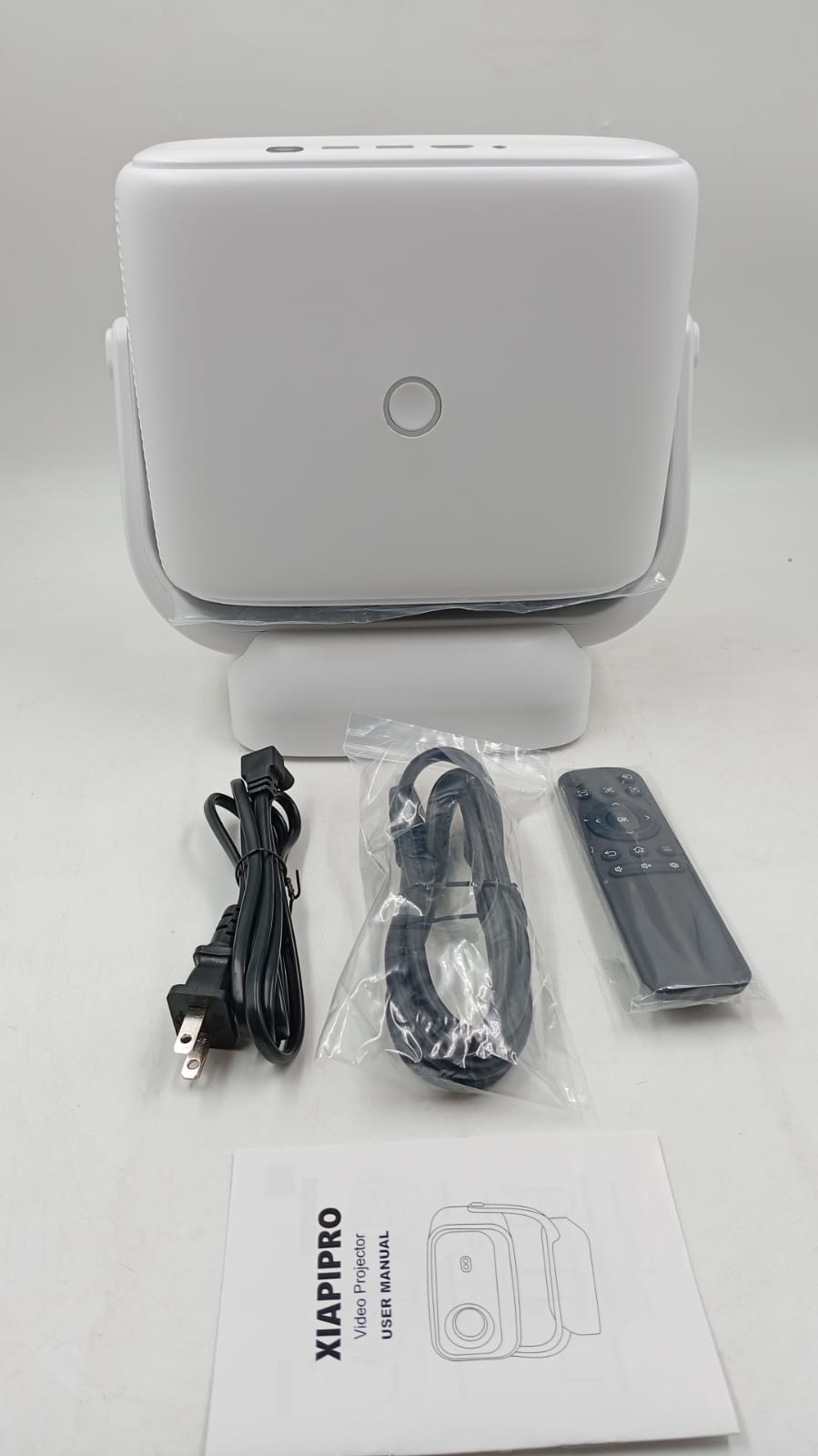 Mini proyector con WiFi y Bluetooth, inteligente, 1080p, 15000L.