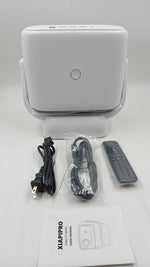 Mini proyector con WiFi y Bluetooth, inteligente, 1080p, 15000L.