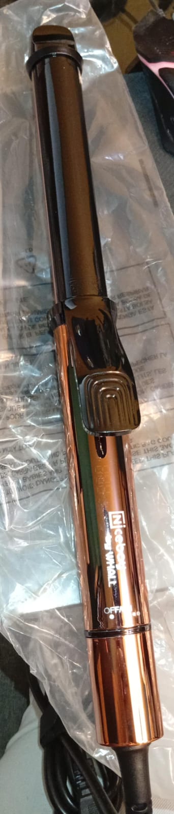 Nicebay Rizador de pelo, revestimiento de cerámica, profesional.