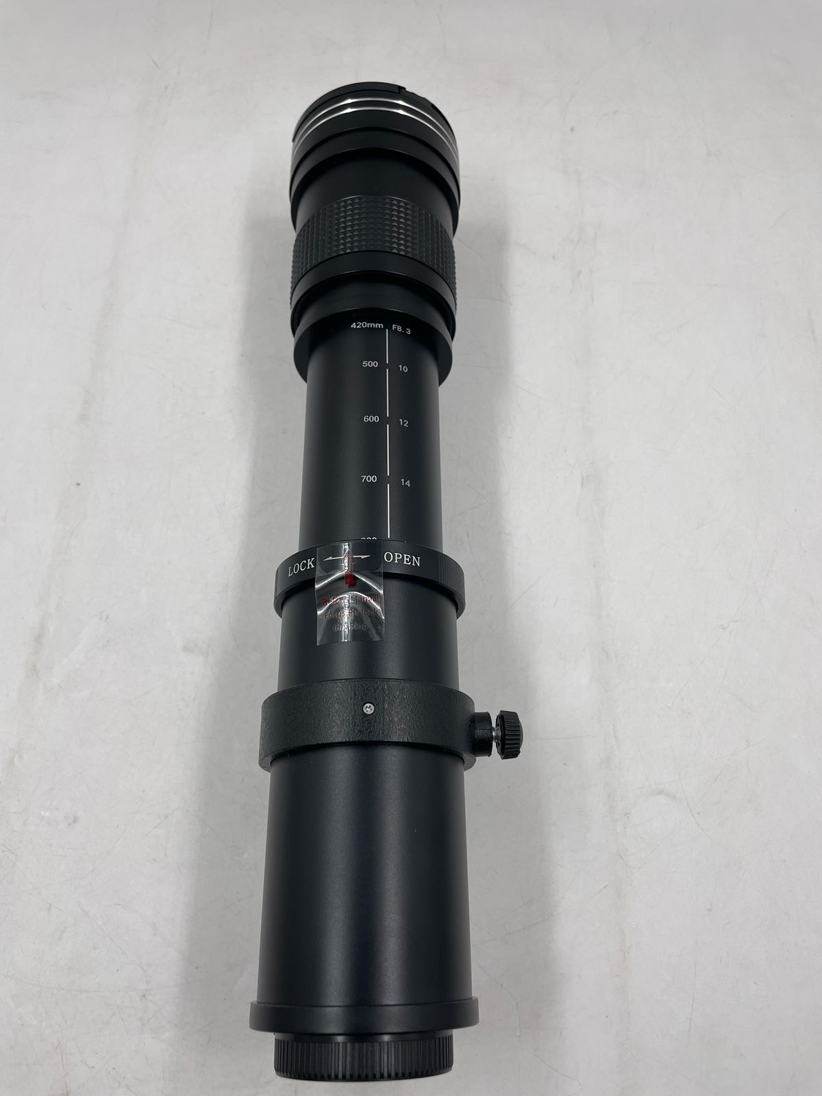 JINTU 420-800mm Camera Lens F/8.3 Super Telephoto Zoom.
