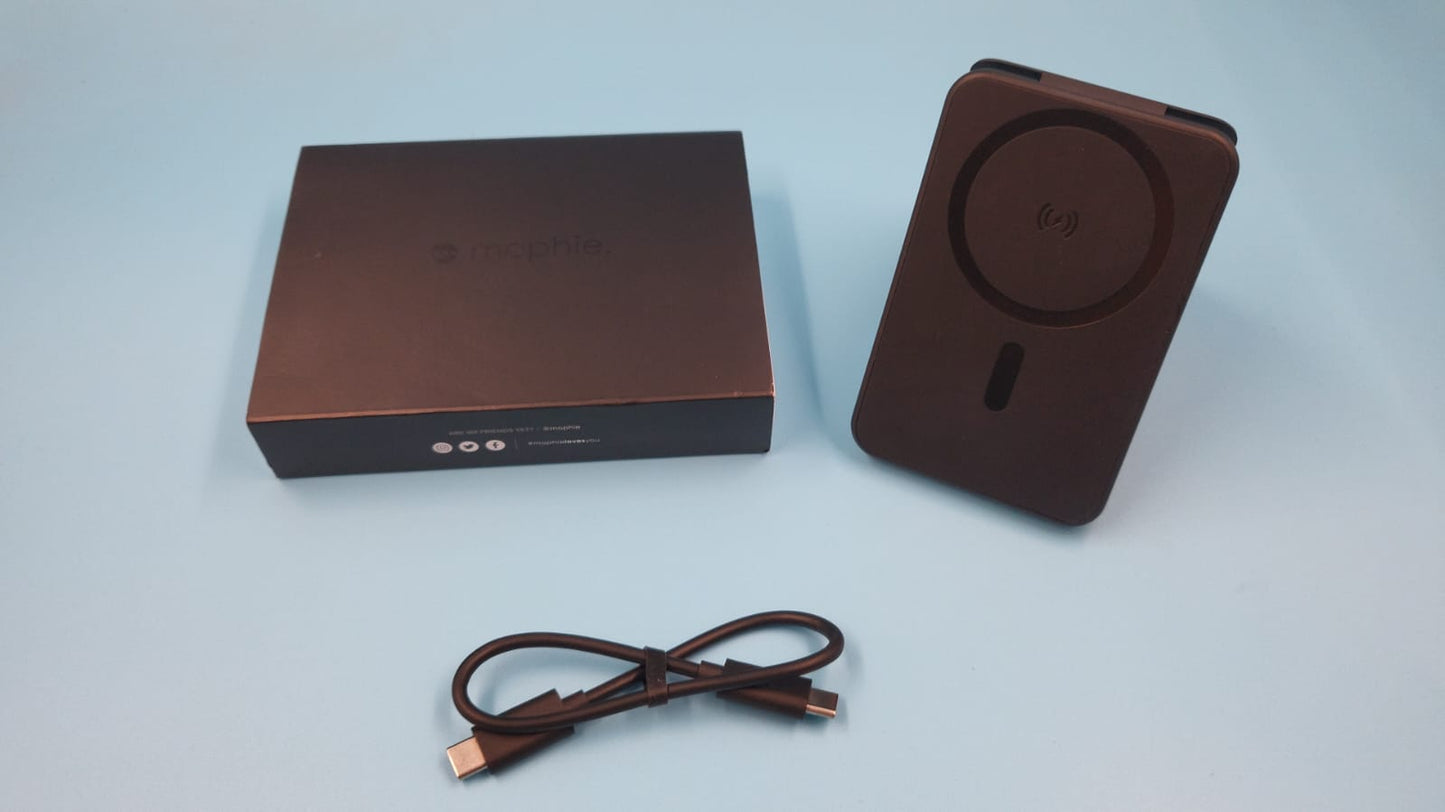Cargador magnético Mophie Snap+ Juice Pack Mini con Soporte 5000 mAh