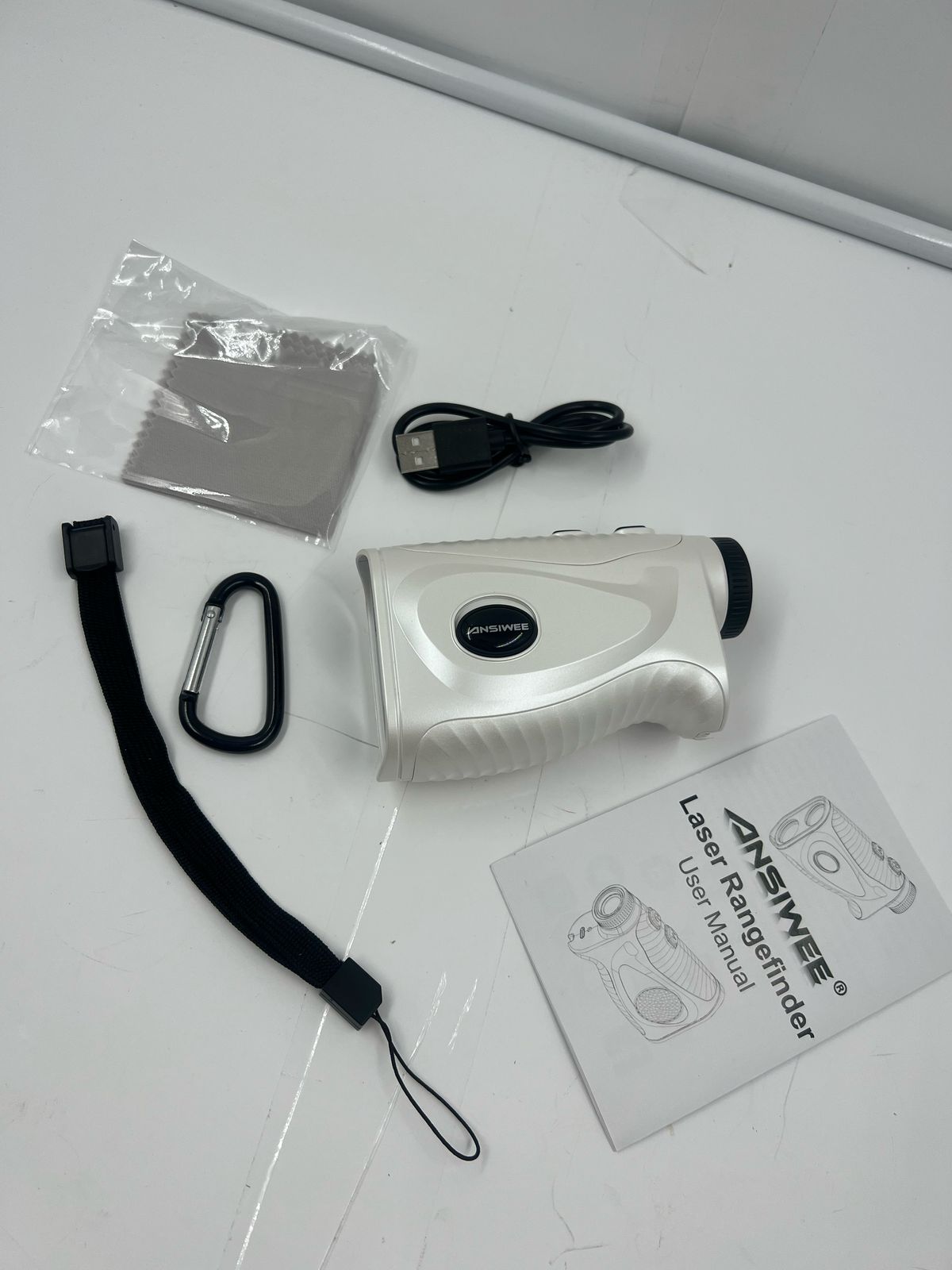 Telémetro láser de precisión con pendiente Ansiwee