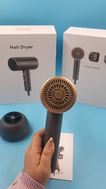Secador de pelo con difusor, iónico de 1600 W HDG-06