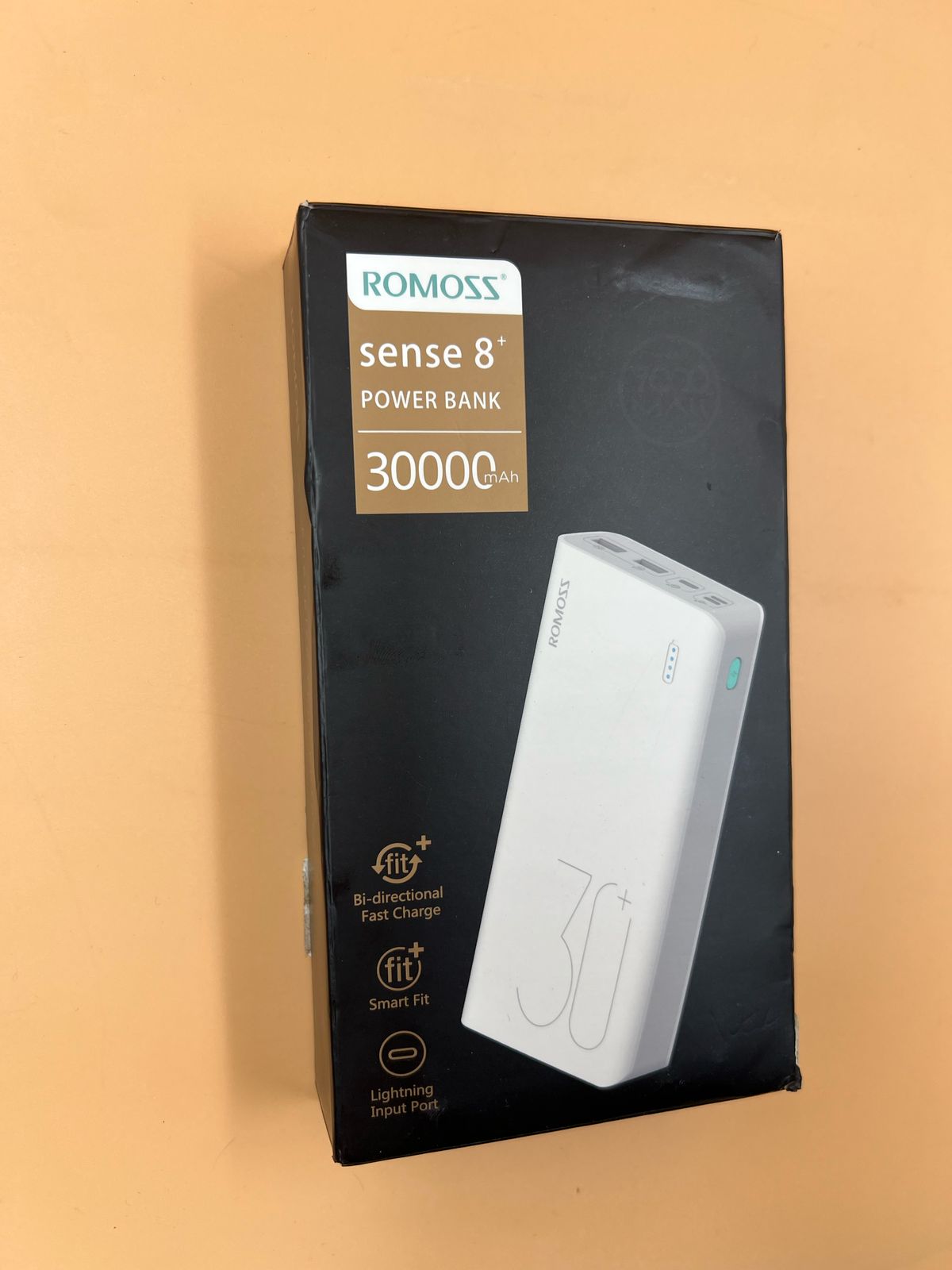 Bateria powerbank portatil Romozz 30000mAh