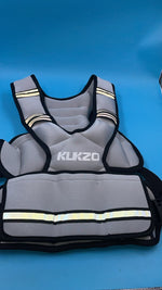 Chaleco Con Peso Ajustable Para Entrenamiento KUKZO Color Gris