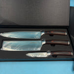 Juego Cuchillos PAUDIN 3 Piezas Acero Alto Carbono