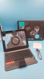 Funda con teclado retroiluminado IPAD AIR 11" Nillkin  CAJA ABIERTA