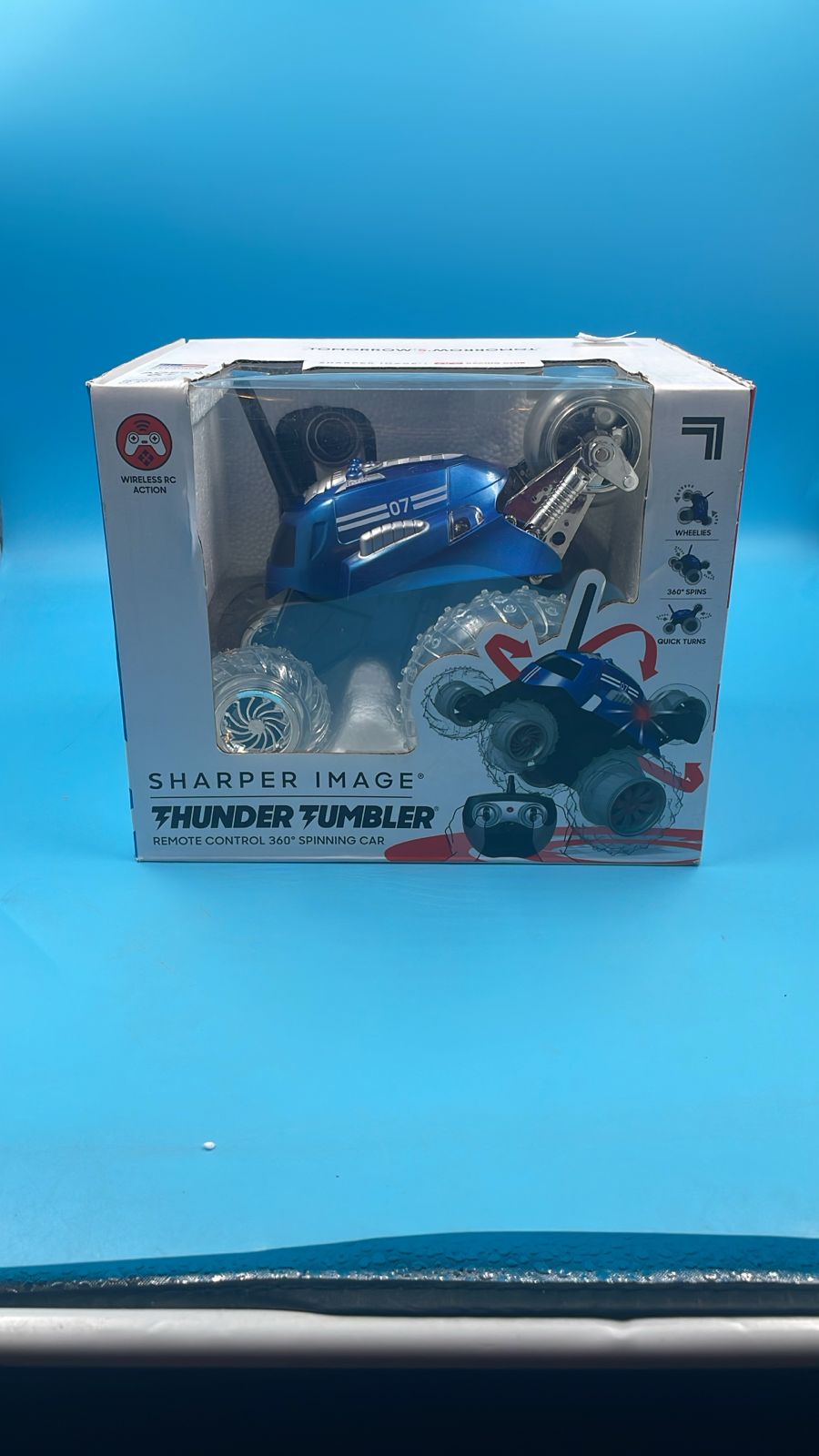 Thunder Tumbler Race Monster Truck,giro de 360 grados.