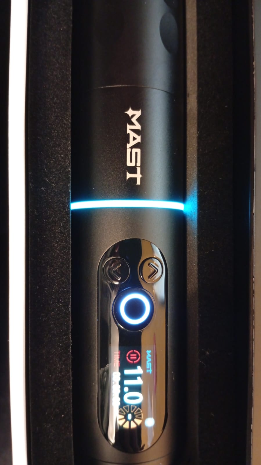 Pluma de tatuaje inalámbrica, Mast Archer2, Negro (USADO).