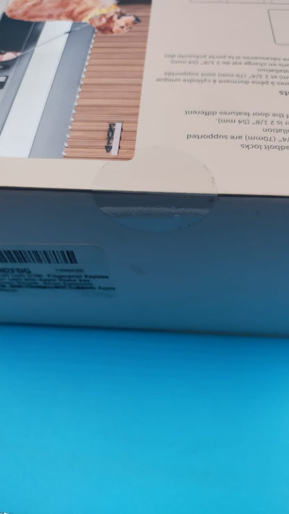 Cerradura inteligente Aqara U100SDL-D01, Huella Dactilar, Teclado táctil
